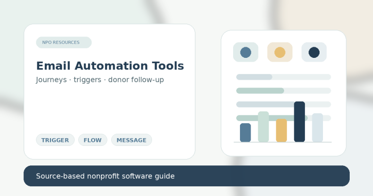 Email Automation Tools for Nonprofit Communications hero image