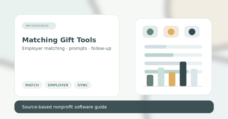 Matching Gift Tools for Nonprofits hero image