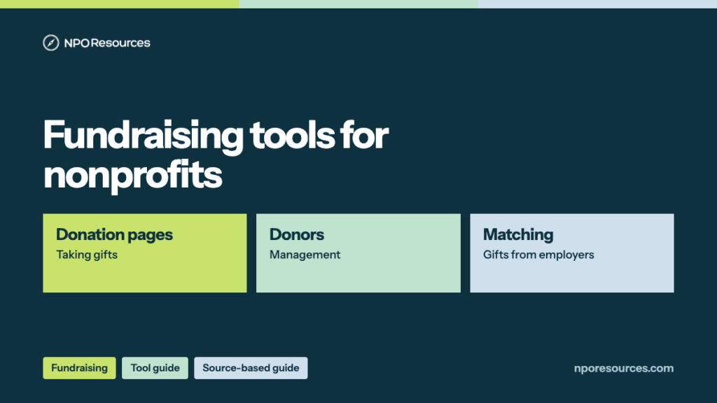 Fundraising Tools for Nonprofits: A Source-Based Comparison Guide