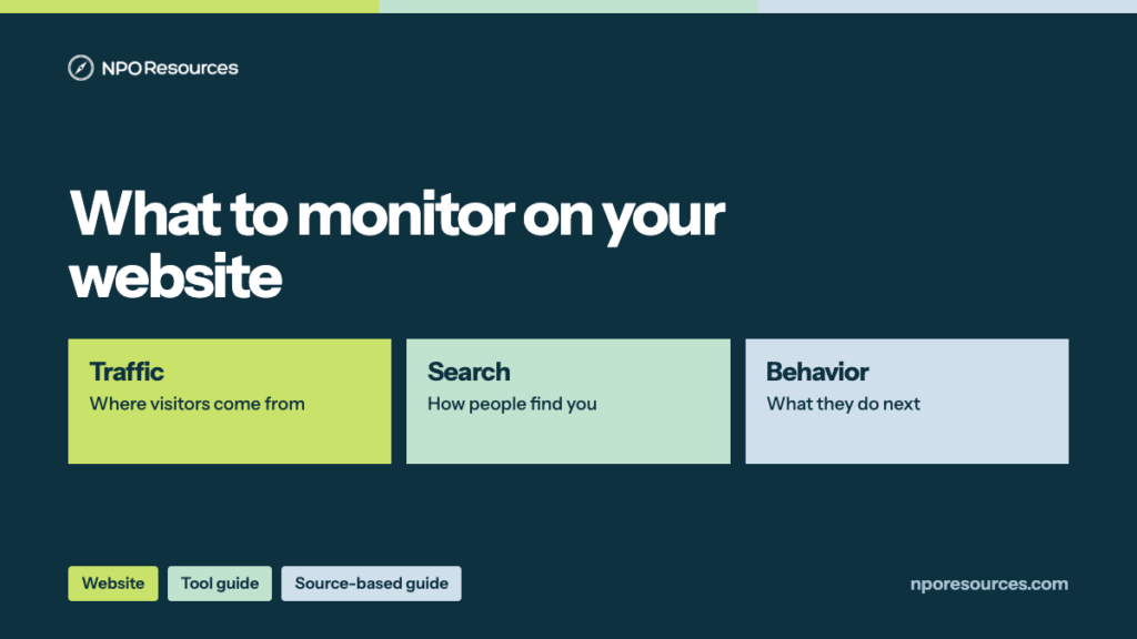 Website Analytics Tools for Nonprofits: What to Monitor